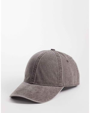 ARKET Washed Cotton Cap - Gray