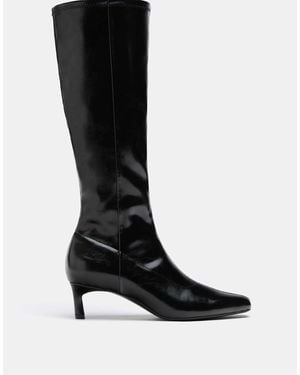 Stradivarius Stiefel mit stilettoabsatz - Schwarz