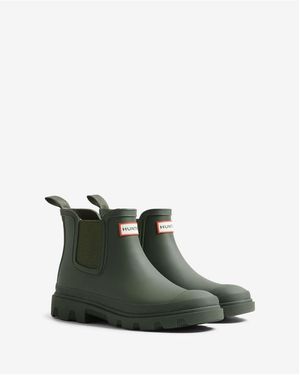 HUNTER Botines Chelsea Downpour De - Verde