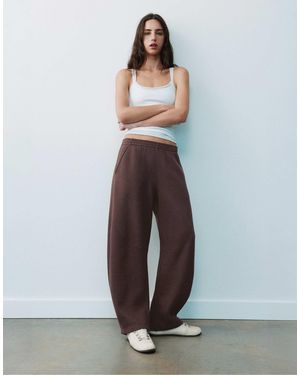 Pull&Bear Jogger mit barrel-bein - Grau