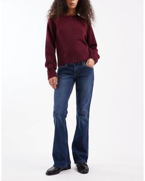 Hollister Low Rise Bootcut Jeans - Blue