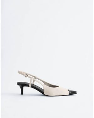 & Other Stories Slingback-pumps - Weiß