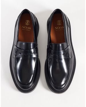 Noak Fabriqués au portugal - mocassins en cuir - Noir