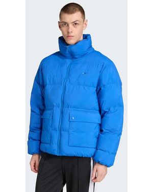 adidas Originals Adicolor Down Long Puffer Coat - Blue