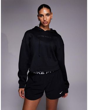 Nike Nike Pro Training Hoodie - Blue