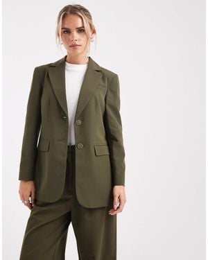 Miss Selfridge Cinched Blazer - Green