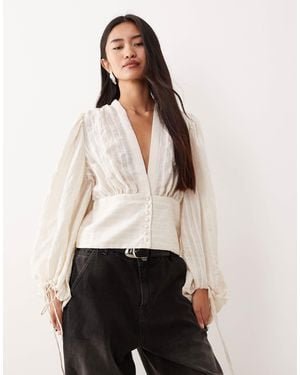 Aware – bluse - Natur