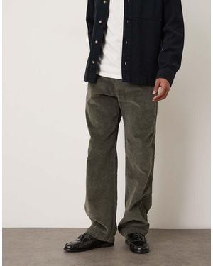 Calvin Klein 90s Straight Cord Trousers - Black
