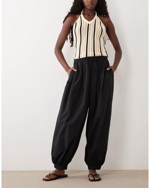 ARKET Pantaloni A Palloncino Neri - Nero