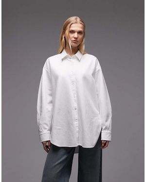 ARKET Oversized Denim Shirt - Grey