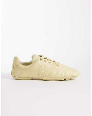 Bronx Mad-dox Square Toe Trainers - Natural