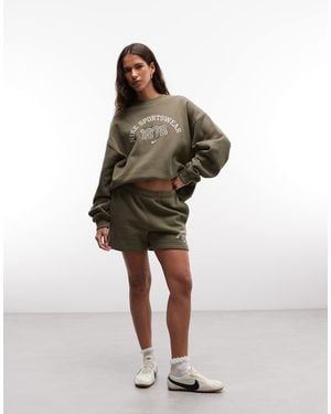 Nike Studio Fleece - Verde