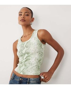 Juicy Couture Exclusive Diamante Logo Tank Top - Multicolour