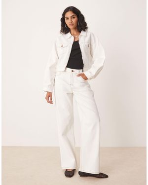 SNDY'S – gerade geschnittene jeans - Natur