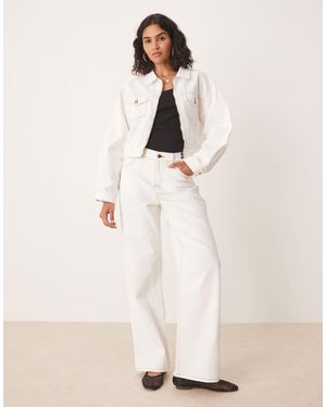 SNDY'S – gerade geschnittene jeans - Natur