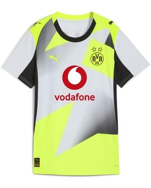 PUMA Borussia Dortmund 25/26 Away Jersey Crew Short Sleeve Top - Yellow