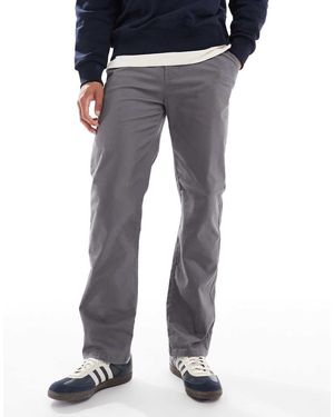 Threadbare Pantaloni Dritti Ardesia - Blu