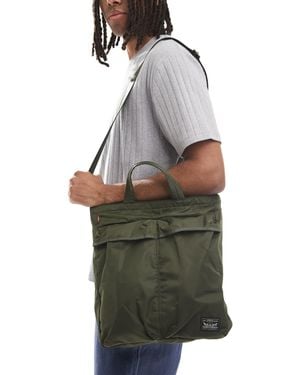 Levi's – mission bay – tragetasche aus canvas - Grün