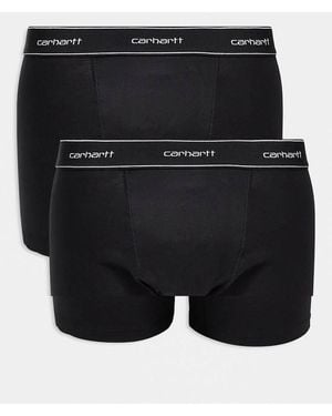 Carhartt Cotton 2 Pack Boxers - Black