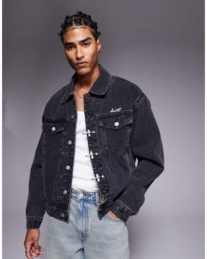 Liquor N Poker – jeansjacke - Blau