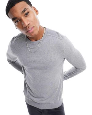 SELECTED – strickpullover - Grau