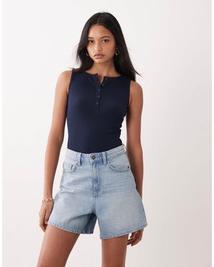 Haut Femme Miss Selfridge Taille 6 Neuf Avec étiquette - Col Rond Sans Manches Champagne