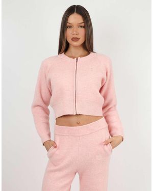 SIMMI Ayla Knited Bomber - Pink