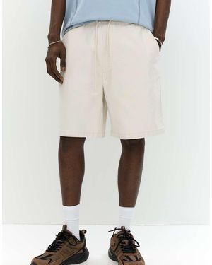 Pull&Bear Bermudashort Met Trekkoord - Naturel