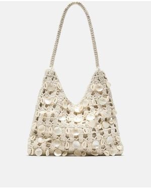 Pull&Bear – schultertasche - Weiß
