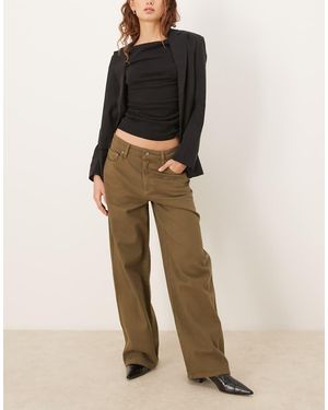 Mango Lucky 100% Cotton baggy Jean - Natural