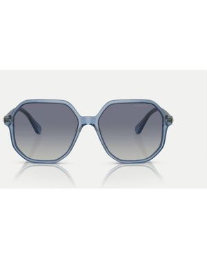 Swarovski Gafas De Sol Irregulares Con Lentes Azules Sk6003 De