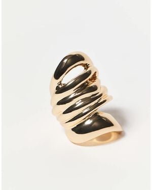 Weekday Wraparound Ring - Metallic