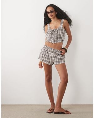 ASOS Micro Boxer Short - Natural