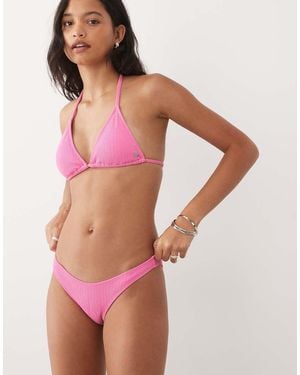 Billabong High Rise Bikini Bottom - Pink