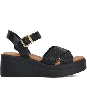 Dune Kinleys Wedges - Black