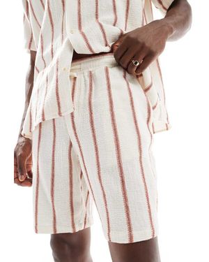 Jack & Jones Co-Ord Texture Short - Natural