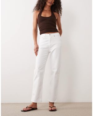 ARKET Jade Stretch Slim Jeans - White