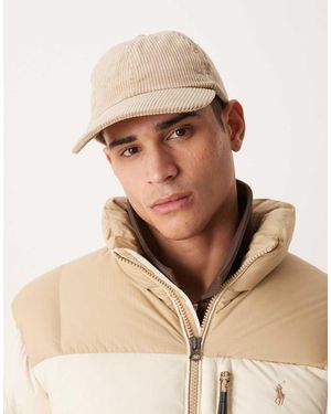 Mango 100% Cotton Cord Cap - Natural