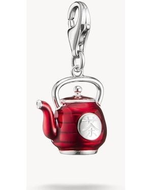 Thomas Sabo Charm Pendant Teapot Original - Red