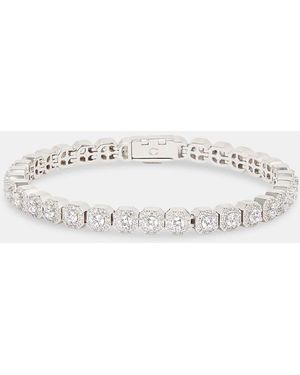 CERNUCCI Clustered Tennis Bracelet - Metallic