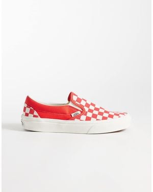 Vans Classic Slip-on Trainers - Red