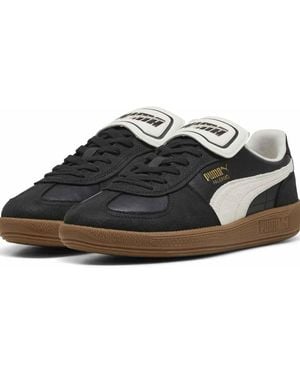 PUMA Palermo Premium Trainers - Black