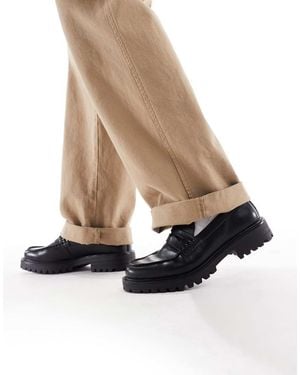 SEQWL Calvin Chunky Loafers - Natural