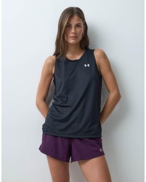 Under Armour Tech Tanktop - Blauw