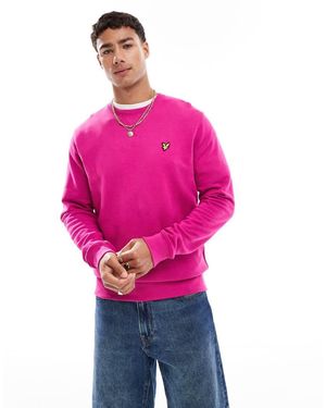 Lyle & Scott Mid Layers Crew Neck Sweatshirt - Pink