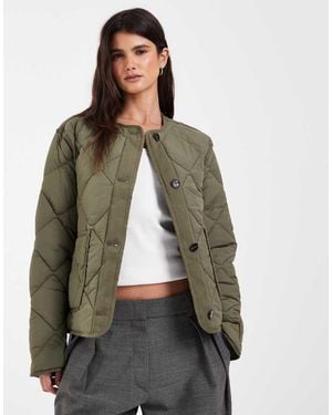 ONLY Quilted Jacket - Grey
