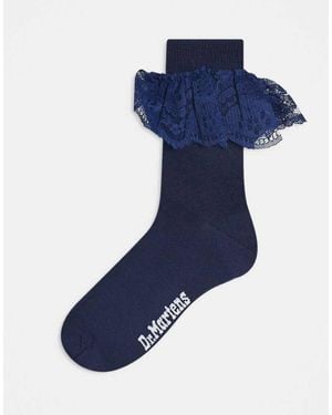 Dr. Martens Unisex Frill Socks - Blue