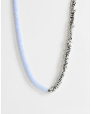 TOPSHOP Mateo Beaded Necklace - White