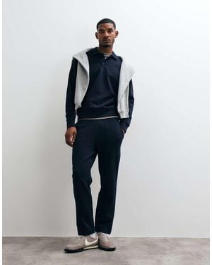 Mango Tailored Jogger - Blue