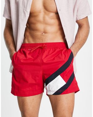 Tommy Hilfiger – badeshorts - Rot